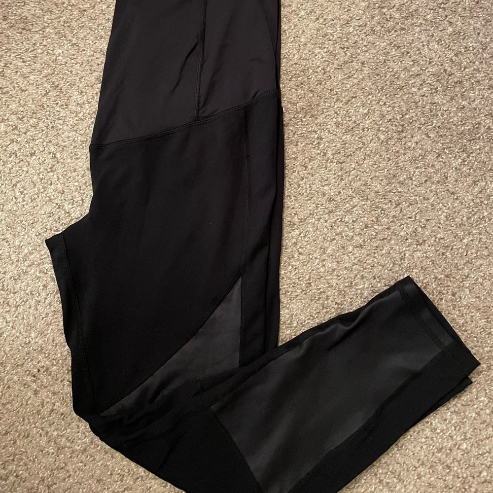Very soft and light black leggings- maternity